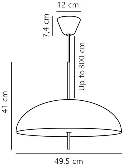 DFTP by Nordlux - Luster na lanku VERSALE 2xE27/15W/230V čierna
