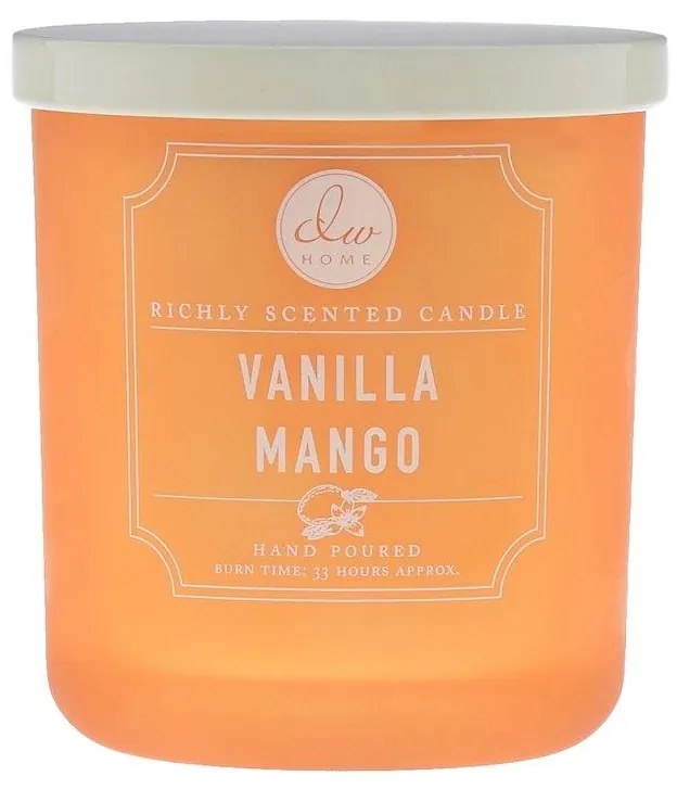 dw HOME Vonná sviečka v skle Vanilla Mango 255 g