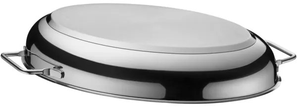 WMF - Oválny pekáč s pokrievkou 41x28,5 x18 cm nerez
