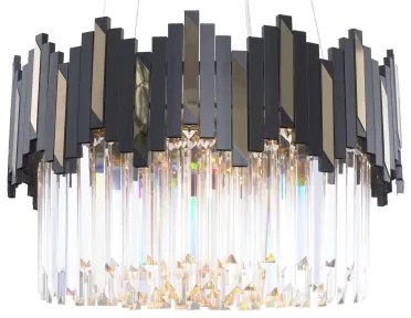 Zuma Line 2200018M - Luster na lanku ROTTA 6xE14/40W/230V čierna/zlatá