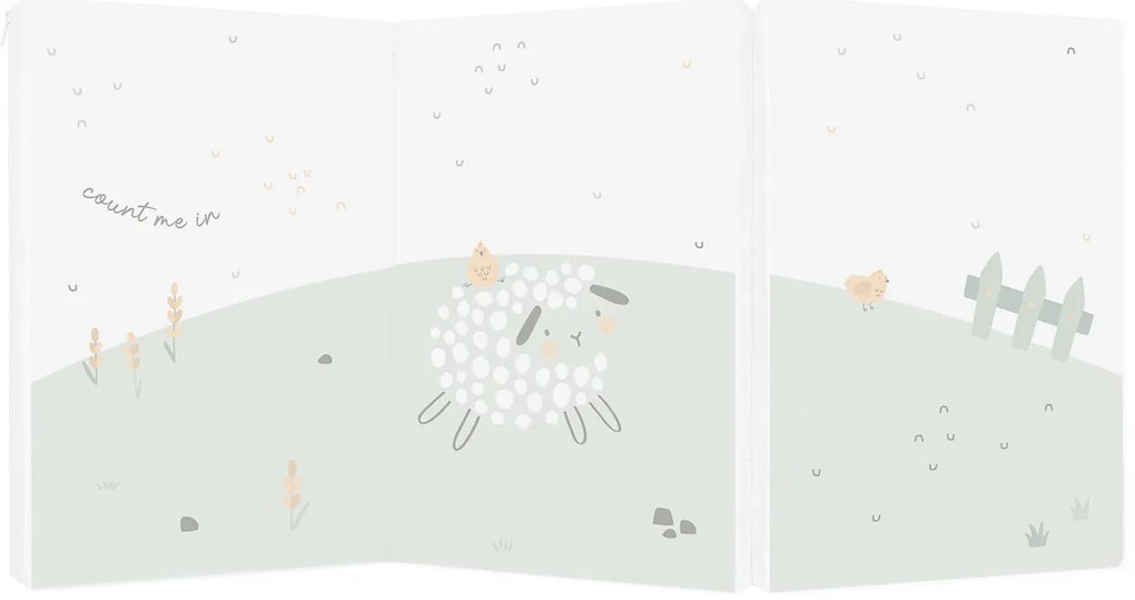Skladací matrac 60x120x5 cm Sleepy Sheep