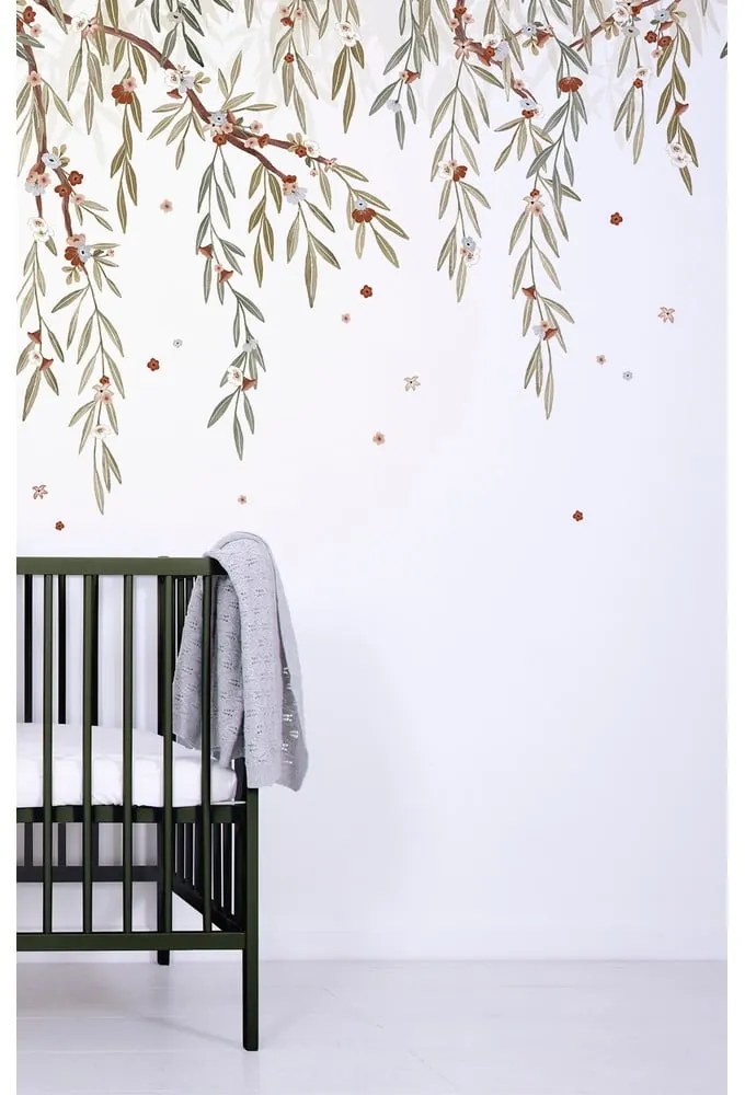 Detská tapeta 200 cm x 248 cm Eucalyptus Blooming – Lilipinso
