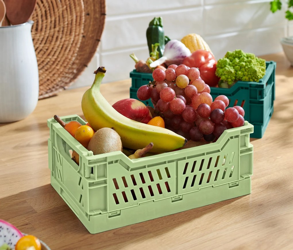 Sklápacie úložné debničky, 2 ks