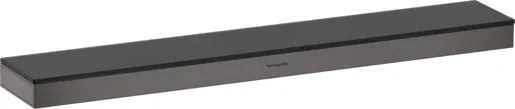 Hansgrohe Rainfinity polička vo farebnom prevedení kartáčovaný čierny chróm 26844340