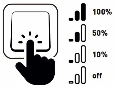 Paulmann 93379 - SADA 3xLED/6W IP44 Stmievateľné kúpeľňové svietidlo GIL 230V