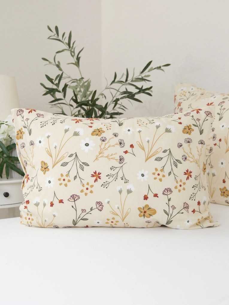 Flanelová obliečka na vankúš 50 x 70 cm - Vanessa