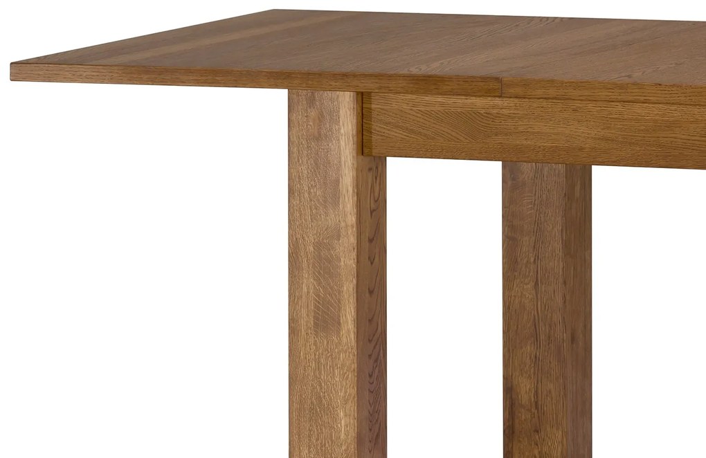 Jídelní rozkládací stůl Velvet II 40 160/250 cm z masivu dub Rustikal