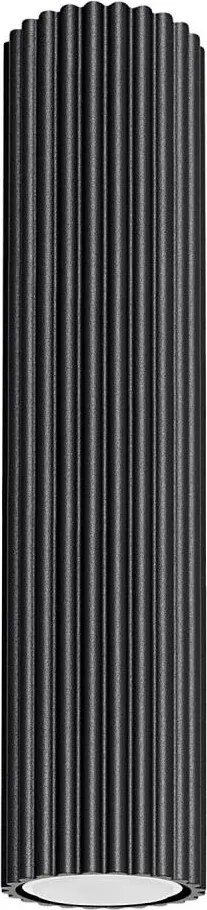 Sollux SL.1570 - Bodové svietidlo KARBON 1xGU10/10W/230V 30 cm čierna