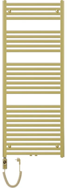 Mexen Hades, elektrické vykurovacie teleso 1500 x 600 mm, 600 W, zlatá lesklá, W104-1500-600-2600-50