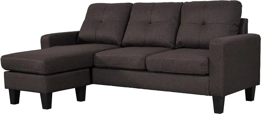 Rohová sedacia súprava Catini Arvika hnedá