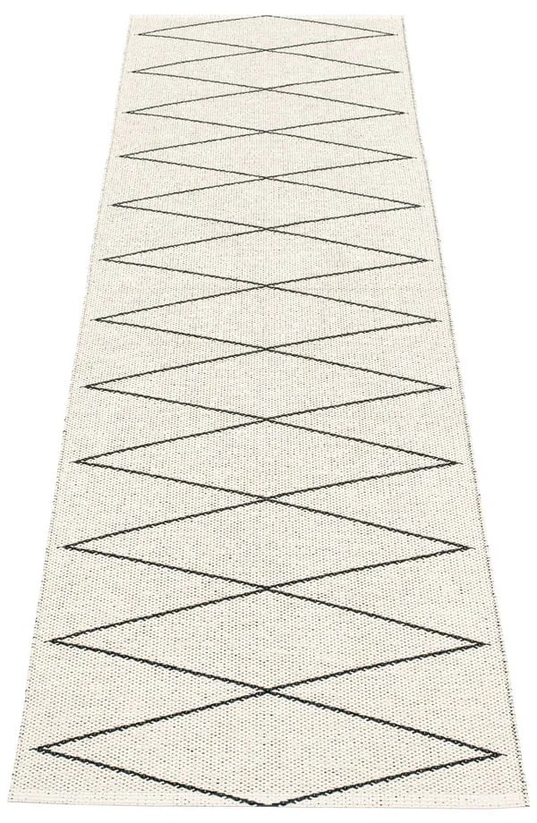 Čierny vnútorný a vonkajší behúň 70x240 cm Max Black – Pappelina