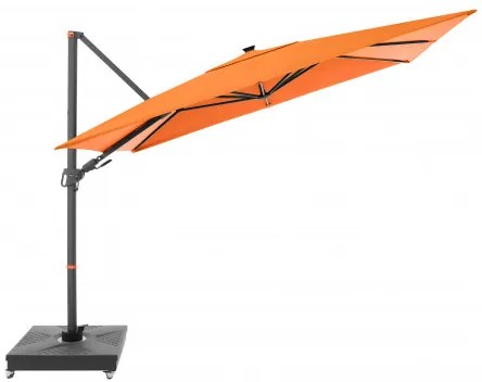 Doppler myZone 220 x 300 cm LED -  záhradný naklápací bočný slnečník : Barvy slunečníků - 816
