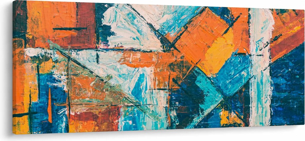 Obraz - Abstrakcia (120x50 cm)