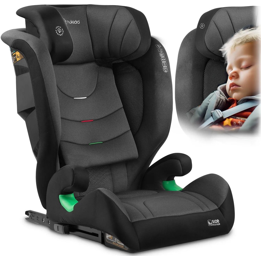 Autosedačka Louis Soft, ISOFIX, 15-36 kg, šedá | Nukido