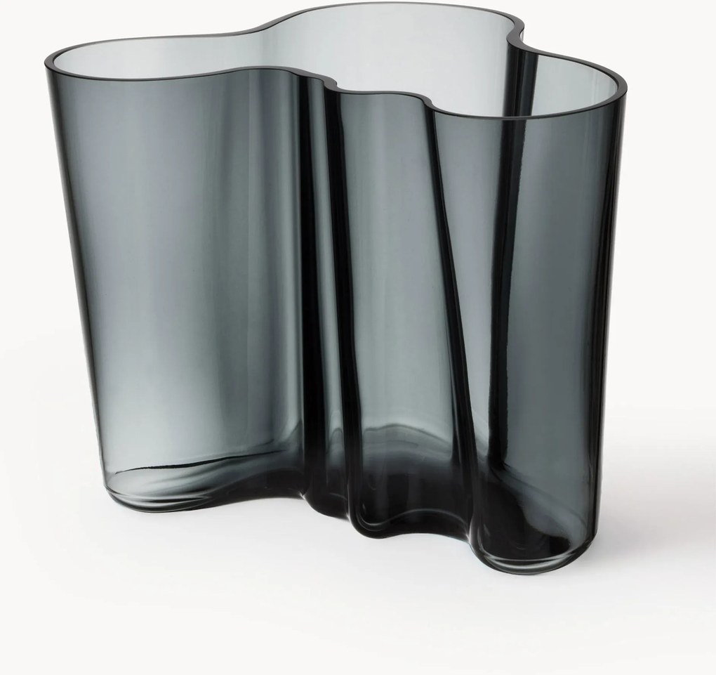 Ručne fúkaná váza Aalto, V 16 cm
