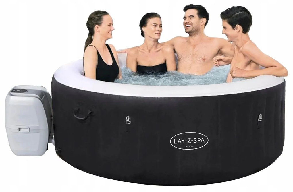 JAKS JACUZZI LAY-Z-SPA MIAMI AIRJET 2-4 OSOBY 180 X 66 CM - BES60001