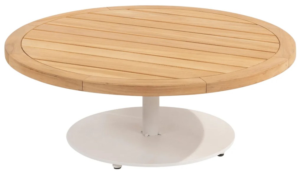 Volta konferenčný stolík biely Ø 80 cm