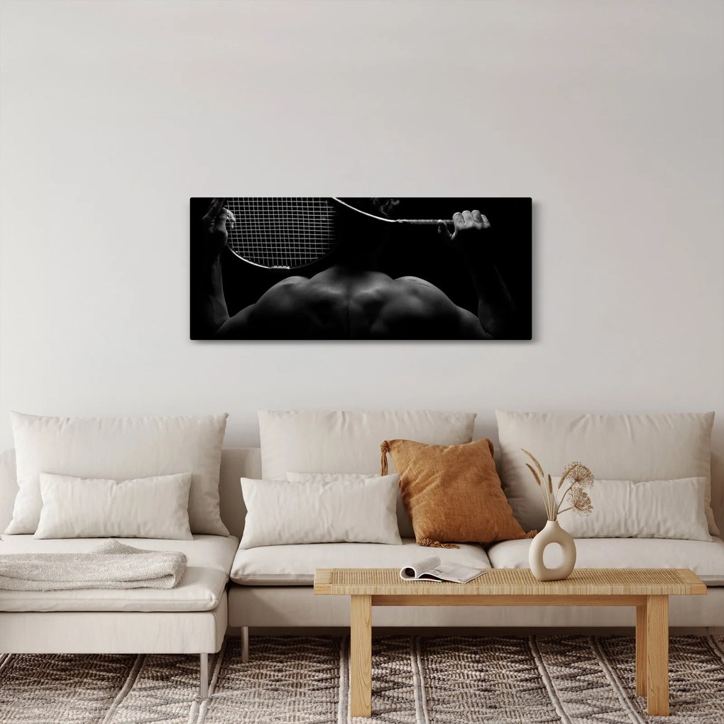 Obraz - Tenista (120x50 cm)