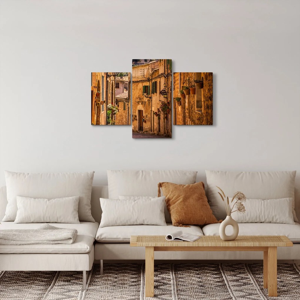 Obraz - Španielska ulica (90x60 cm)