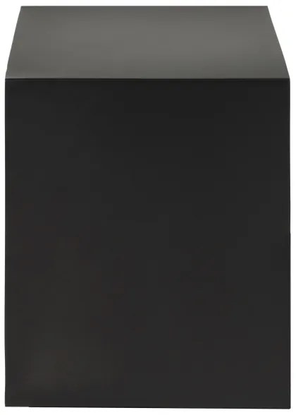 Nočný stolík s možnosťou montáže na stenu BEKIM čierna