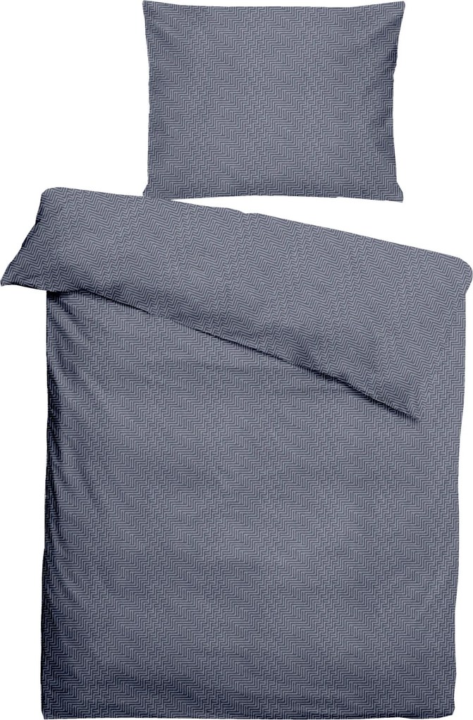 XXXLutz POSTEĽNÁ BIELIZEŇ, flanel, modrá, 140/200 cm - Obliečky & plachty - 003332005001