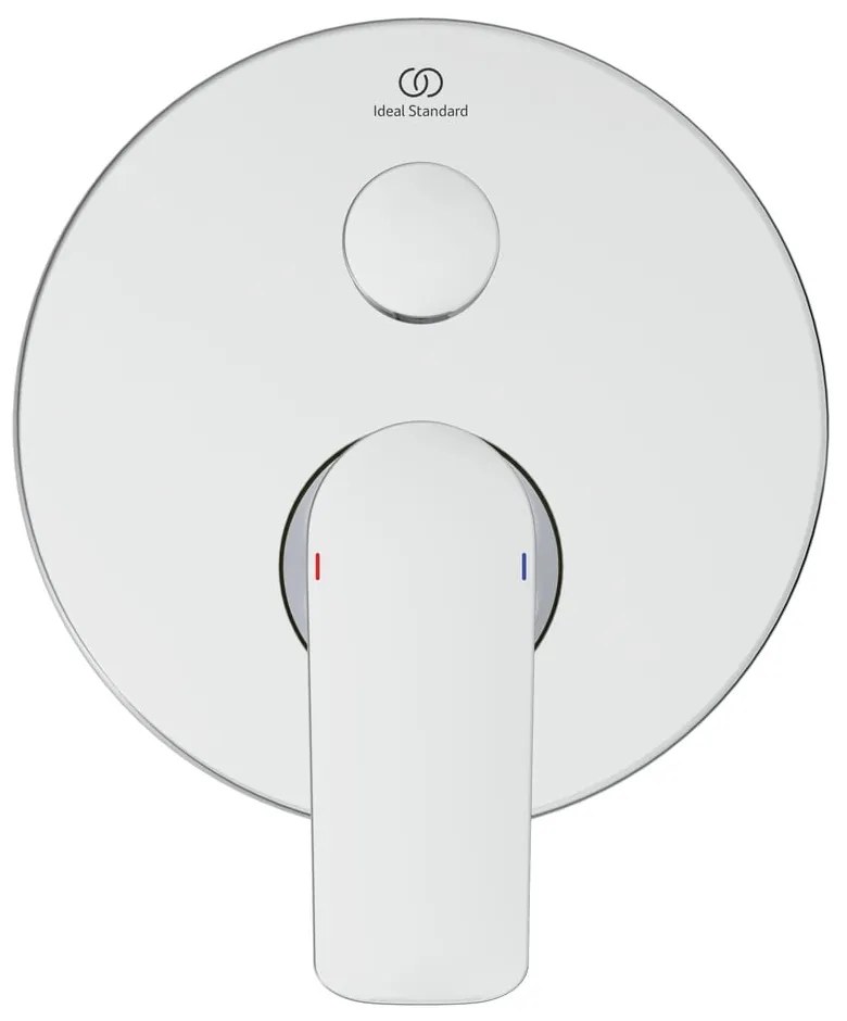 Vaňová podomietková batéria v lesklo striebornej farbe Connect Air – Ideal Standard