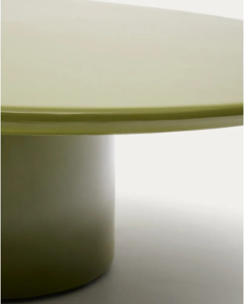 Betónový okrúhly Záhradný konferenčný stolík ø 85 cm Albanella – Kave Home