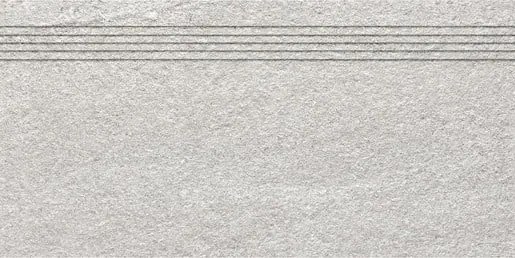 Schodovka Rako Quarzit sivá 30x60 cm mat DCVSE737.1