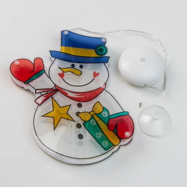 LED vianočná dekorácia do okna 10xLED/3xAAA