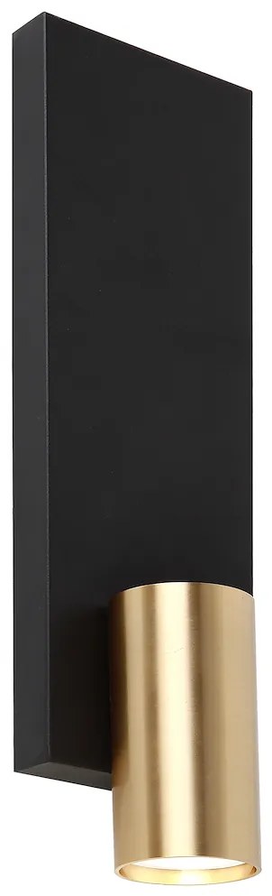 Nástenné svietidlo Genesis, 1x zlaté kovové tienidlo, b