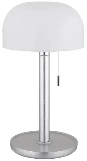 Globo 21016N - LED stolná lampa NORMAN LED/1,5W/3,7V 3000/4200/6000K strieborná