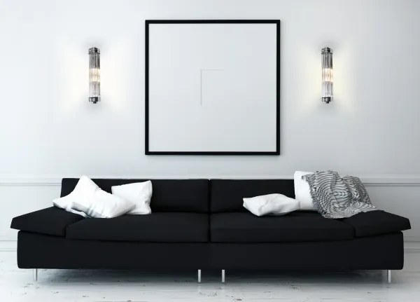 MAXLIGHT W0241 - Nástenné svietidlo FLORENCE 2xE14/40W/230V chróm