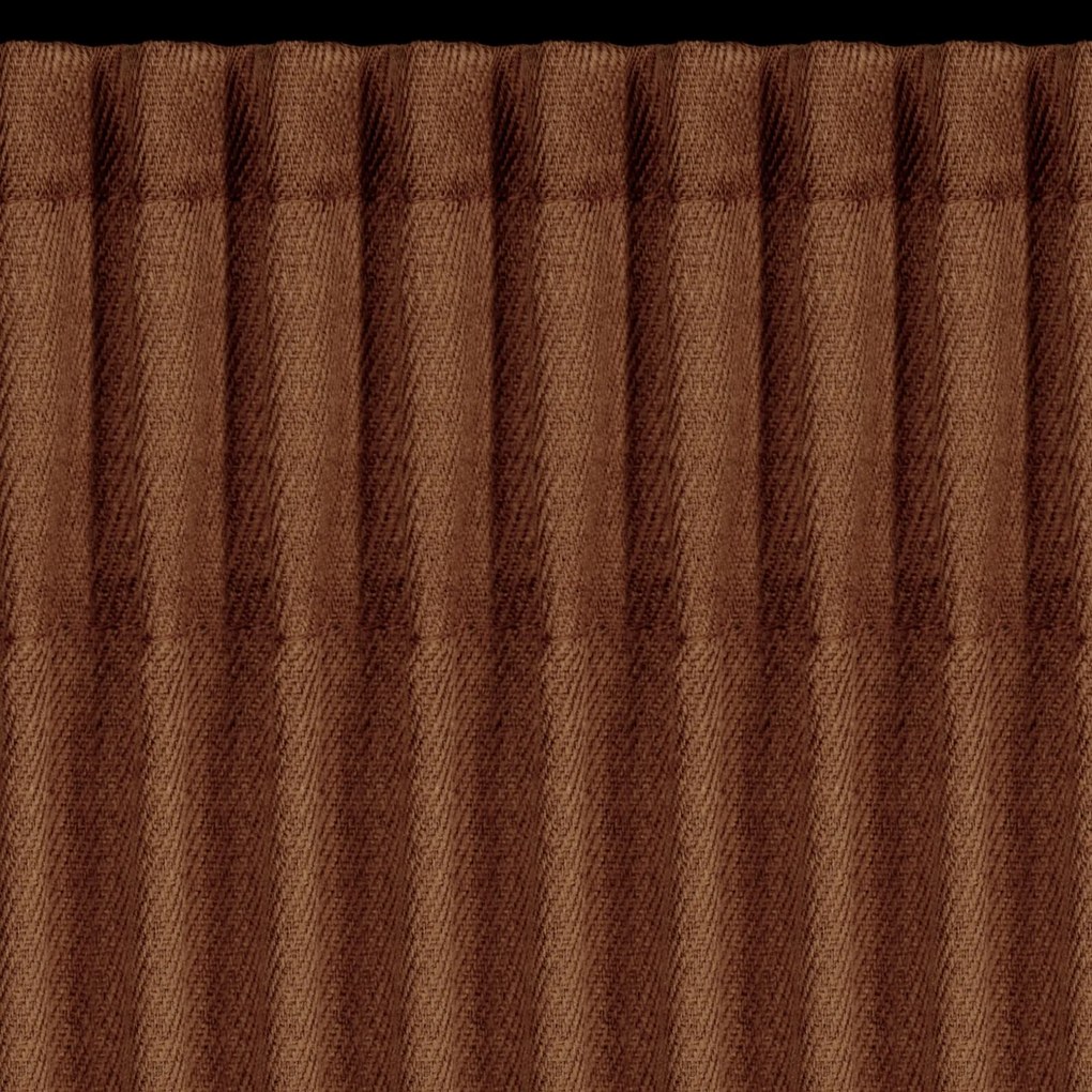 ZÁVES NA PÁSKE OLENA 140X270 CM HRDZAVÁ