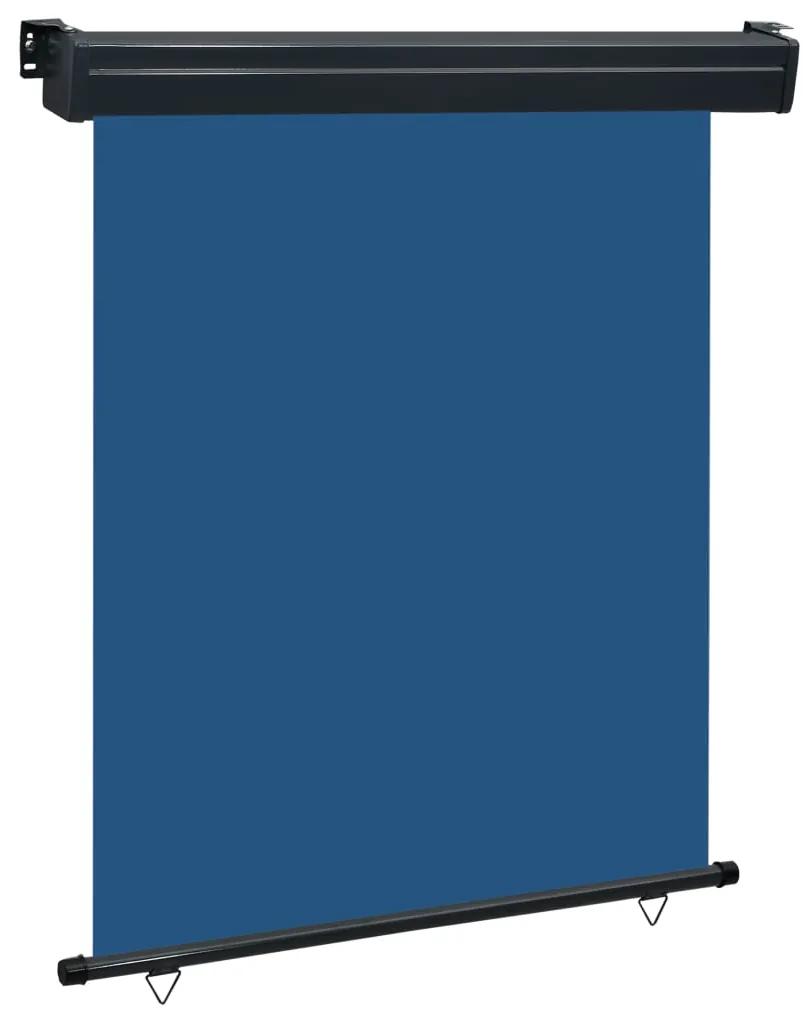 Bočná markíza na balkón 140x250 cm, modrá 48426