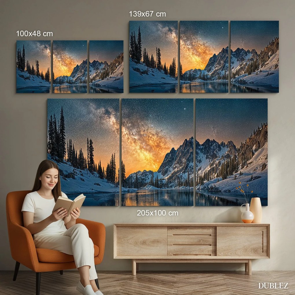 DUBLEZ | Viacdielny panoramatický obraz hôr