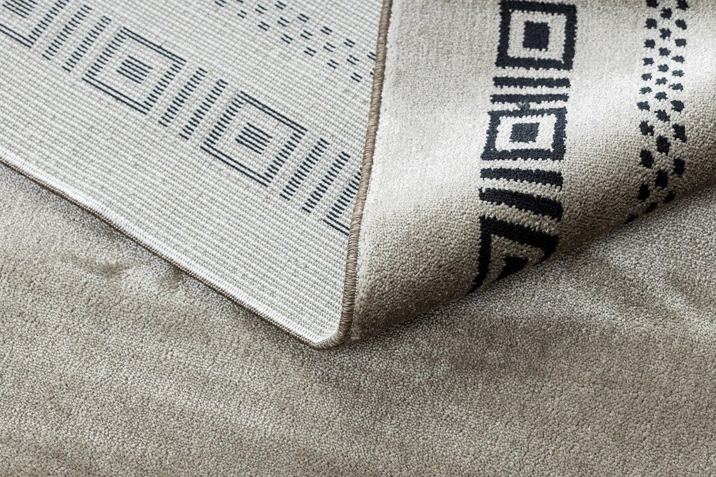 Koberec AMOUR 53098A béžovo/ čierny- grécky