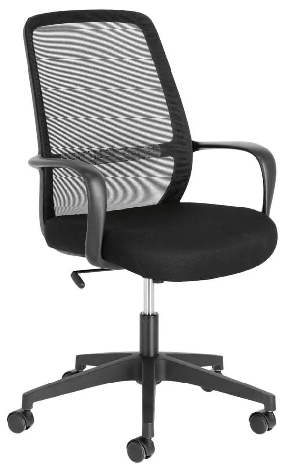 Čierna kancelárska stolička Melva – Kave Home