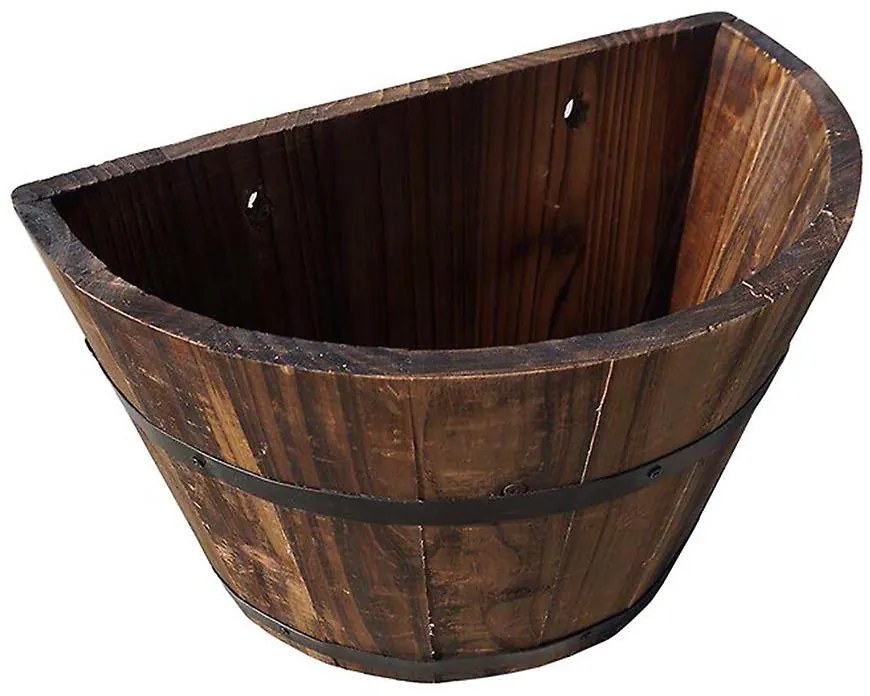 Drevený kvetináč 32x17,5x21 cm