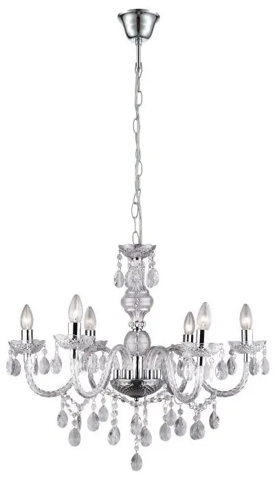 GLOBO 63116-6 - Závesné stropné svietidlo CUIMBRA 6xE14/40W/230V