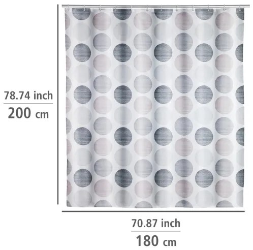 WENKO 25750100 - Pestrofarebný sprchový záves 180x200 cm