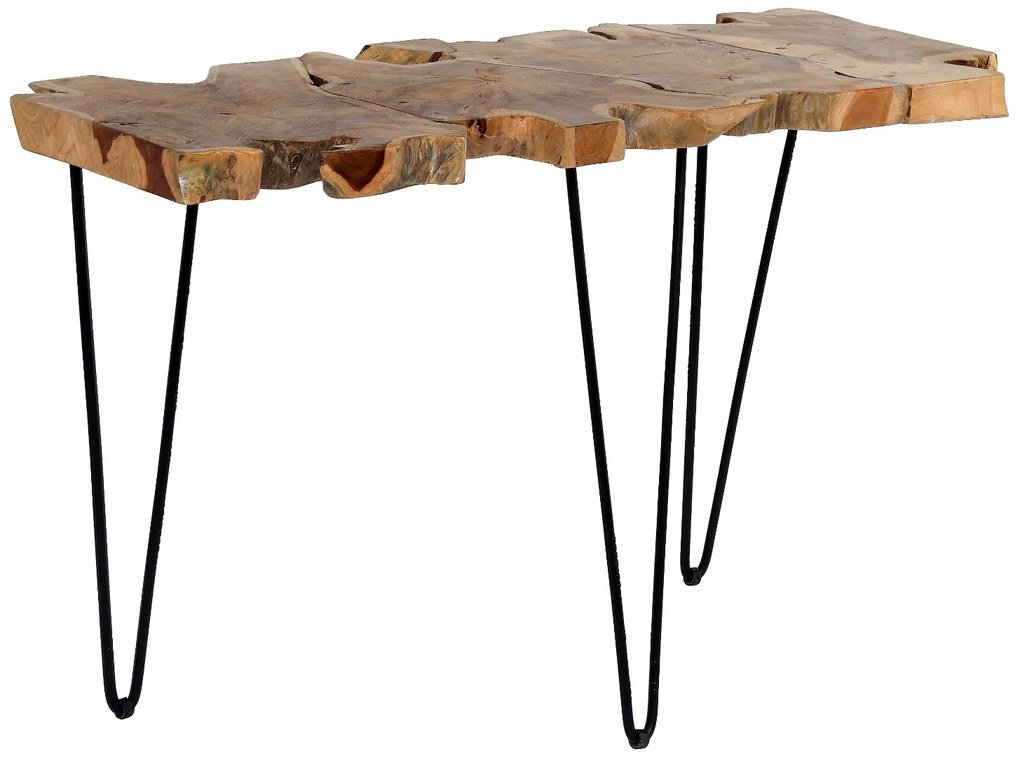 KONZOLA Z TEPANÉHO ŽELEZA 110X45X70CM