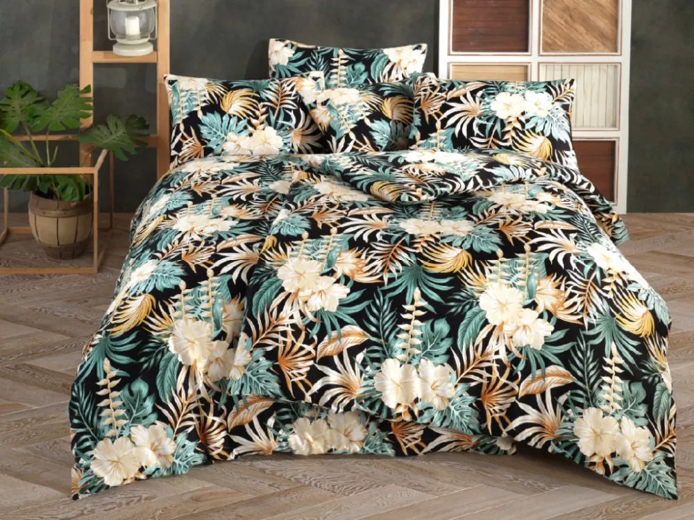 Brotex Obliečky Satén Walter Gold 140x220/70x90 cm