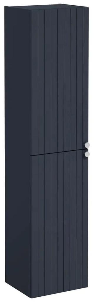 Kúpeľňová skrinka vysoká VitrA Root 40x180x35 cm modrá mat ROOTV40TM