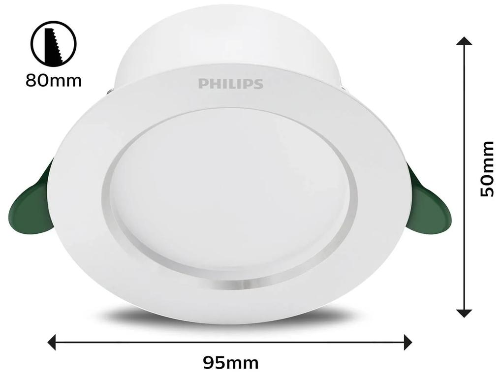 Philips Diamond Cut LED svetlá Ø9,5cm 360lm/2W 840