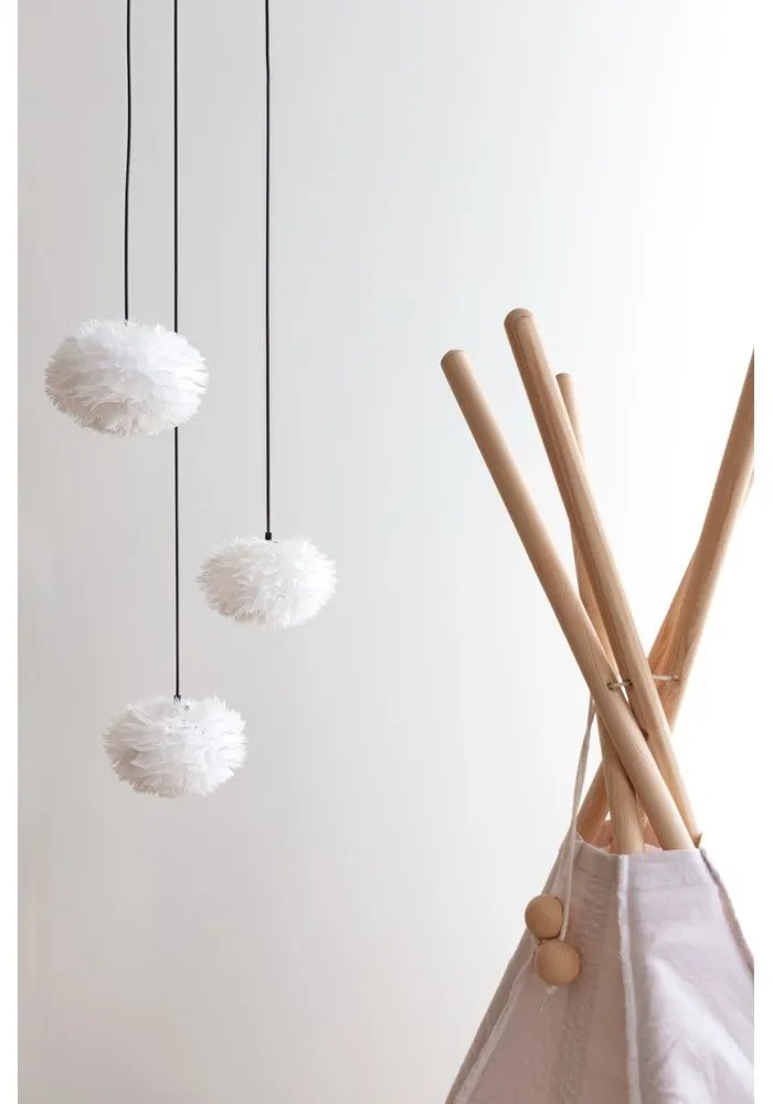 Čierne závesné svietidlo Rosette mini – UMAGE