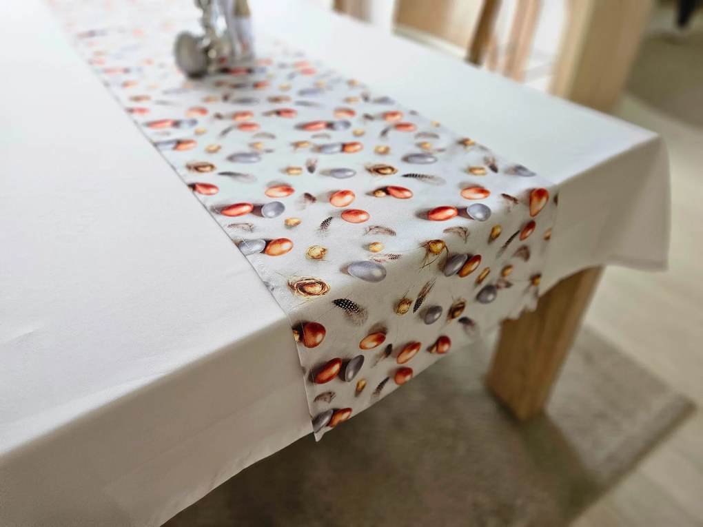 Dekorstudio Veľkonočný behúň s potlačou - Vzor 7 Rozmer behúňa (šírka x dĺžka): 40x110cm