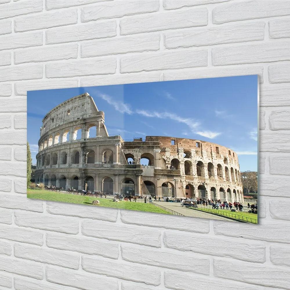 Sklenený obraz Rome Colosseum 120x60 cm