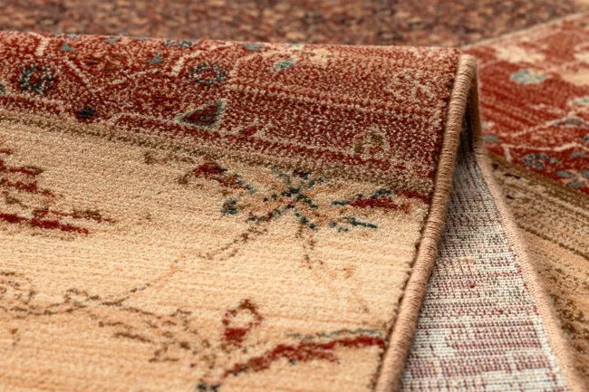 Koberec KASHQAI 4327 101 Patchwork terakota