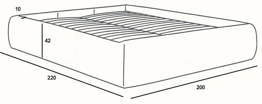 Tmavozelená čalúnená dvojlôžková posteľ s úložným priestorom/bez čela s roštom 180x200 cm Inera – Bobochic Paris