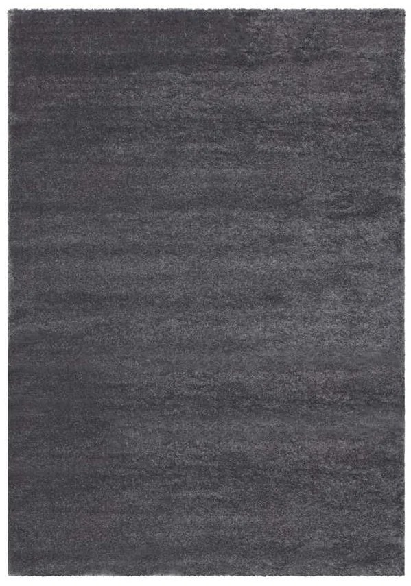 Lalee Kusový koberec Softtouch 700 Grey Rozmer koberca: 160 x 230 cm